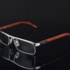 cartier-wooden-platinum-plating-half-frame-eyeglasses-ct4581369-3