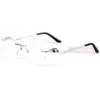 Cartier PANTHèRE Pure Gold Plating Rimless Eyeglasses CT01200 (14)1