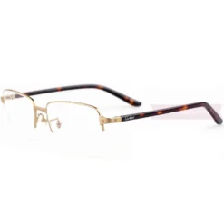 Cartier Real Gold Plating Metal Acetate Half Frame Eyeglasses CT0217 (4)1