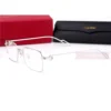 Cartier Real Gold Plating Metal C Decor Full Frame Eyeglasses CT0219 (10)1