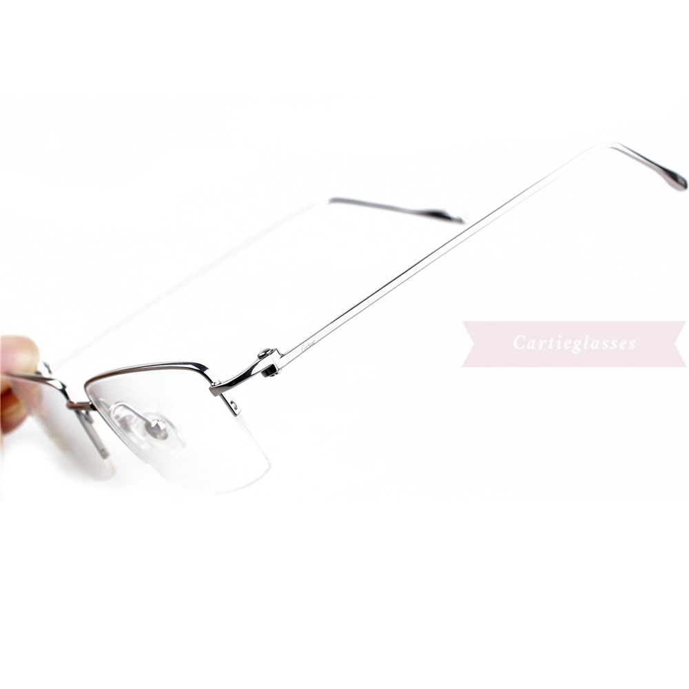 Cartier Real Gold Plating Metal Half Frame Eyeglasses CT0071 (12)1