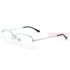 Cartier Real Gold Plating Titanium Santos De Half Frame Eyeglasses CT0255 (10)1