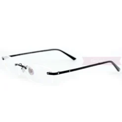 Cartier Real Gold Plating Titanium Santos De Rimless Eyeglasses CT0087 (24)1