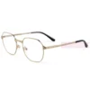 Cartier Santos De 18K GOLD Plated Full Frame Eyeglasses CT0441 (4)1