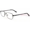 Cartier Santos De 18K GOLD Plated Full Frame Titanium Eyeglasses CT0481 (18)1