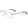 Cartier Santos De 18K GOLD Plated Full Frame Titanium Eyeglasses CT0482 (15)1