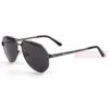 Cartier Santos De 18K GOLD Plated Full Frame Titanium Sunglasses CT0461 (24)1