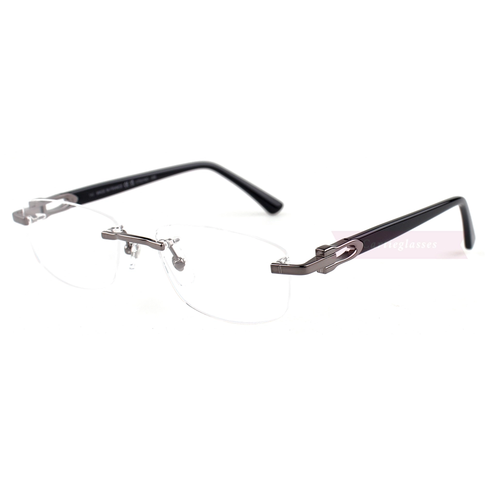 Cartier C Decor Acetate Titanium Rimless Eyeglasses CT0318 (11)