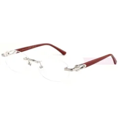 Cartier C Decor Acetate Titanium Rimless Eyeglasses CT0455 (12)
