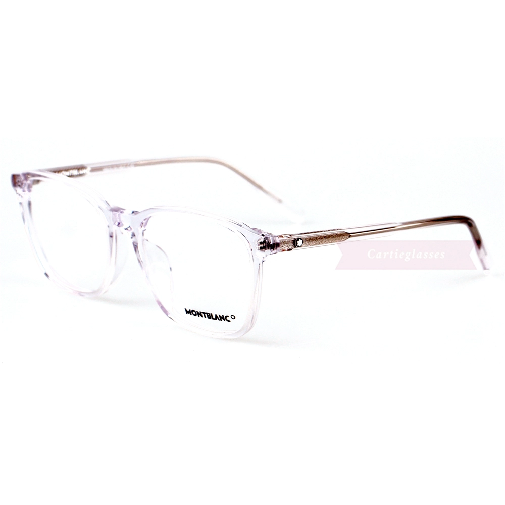 Montblanc Snowcap Emblem Acetate Full Frame Eyeglasses MB0085 (17)