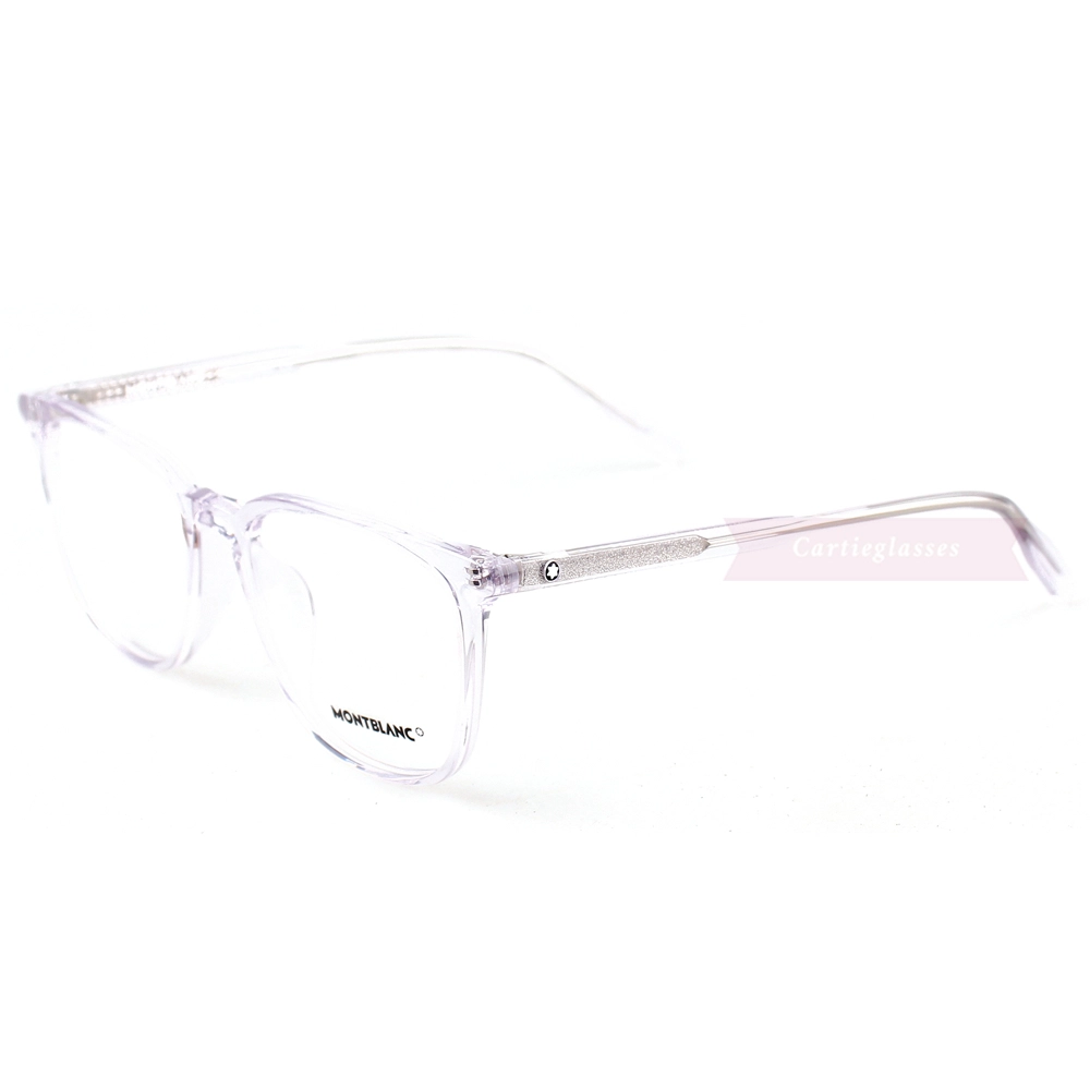 Montblanc Snowcap Emblem Acetate Full Frame Eyeglasses MB0089 (19)