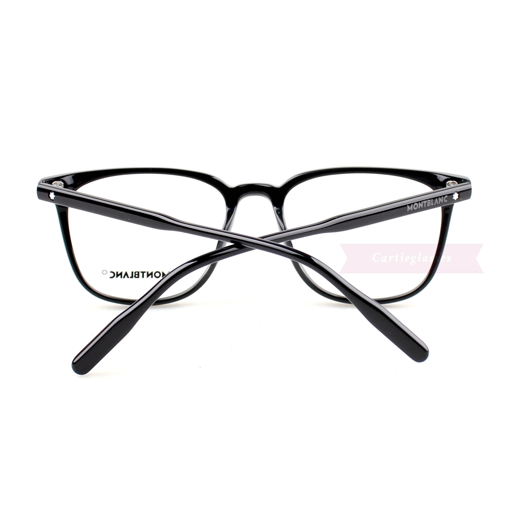 Montblanc Snowcap Emblem Acetate Full Frame Eyeglasses MB0089 (5)
