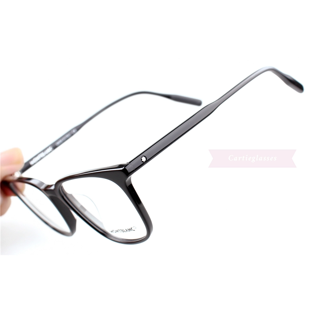Montblanc Snowcap Emblem Acetate Full Frame Eyeglasses MB0089 (6)
