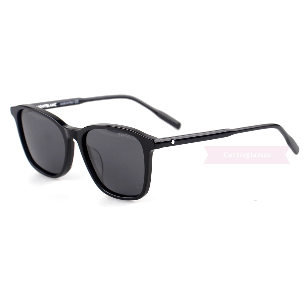 Montblanc Snowcap Emblem Acetate Full Frame Sunglasses MB0082 (7)