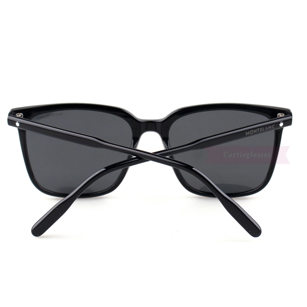 Montblanc Snowcap Emblem Acetate Full Frame Sunglasses MB0084 (6)