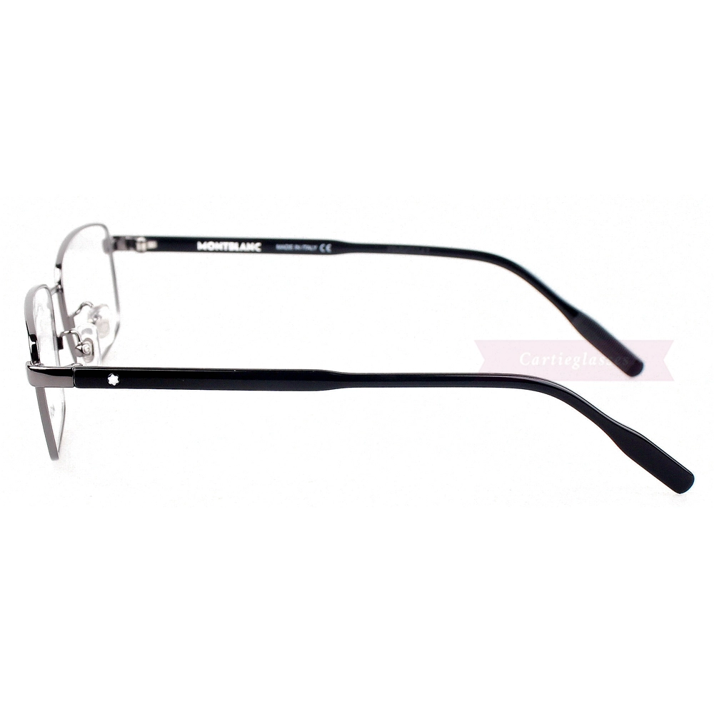 Montblanc Snowcap Emblem Acetate Metal Full Frame Eyeglasses MB0087 (15)