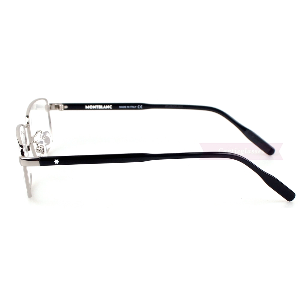 Montblanc Snowcap Emblem Acetate Metal Full Frame Eyeglasses MB0087 (18)