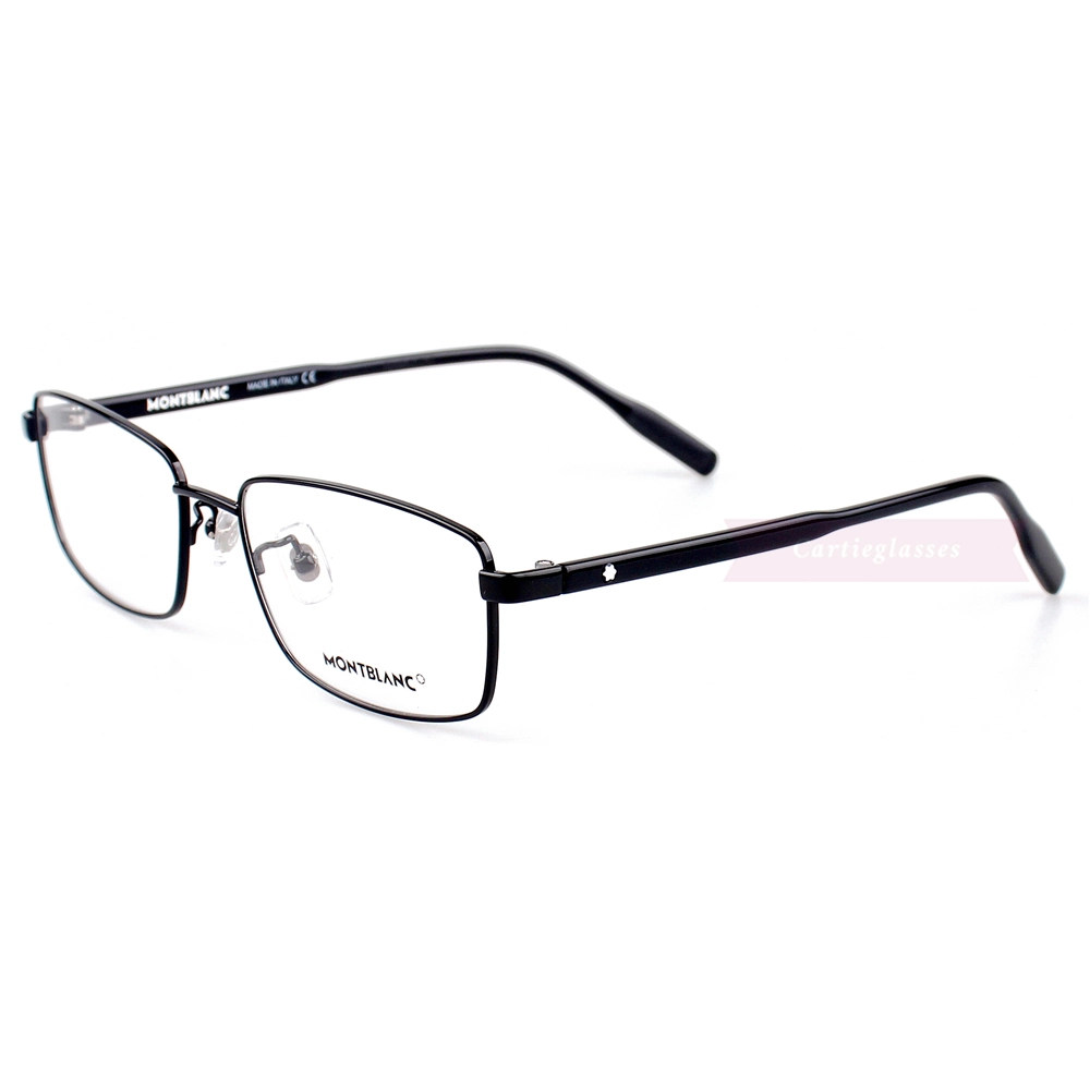 Montblanc Snowcap Emblem Acetate Metal Full Frame Eyeglasses MB0087 (20)