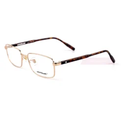 Montblanc Snowcap Emblem Acetate Metal Full Frame Eyeglasses MB0087 (4)