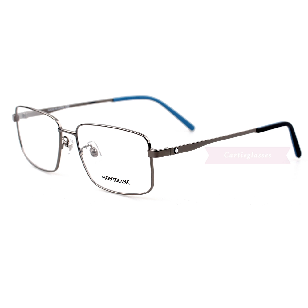 Montblanc Snowcap Emblem Acetate Metal Full Frame Eyeglasses MB0108 (12)