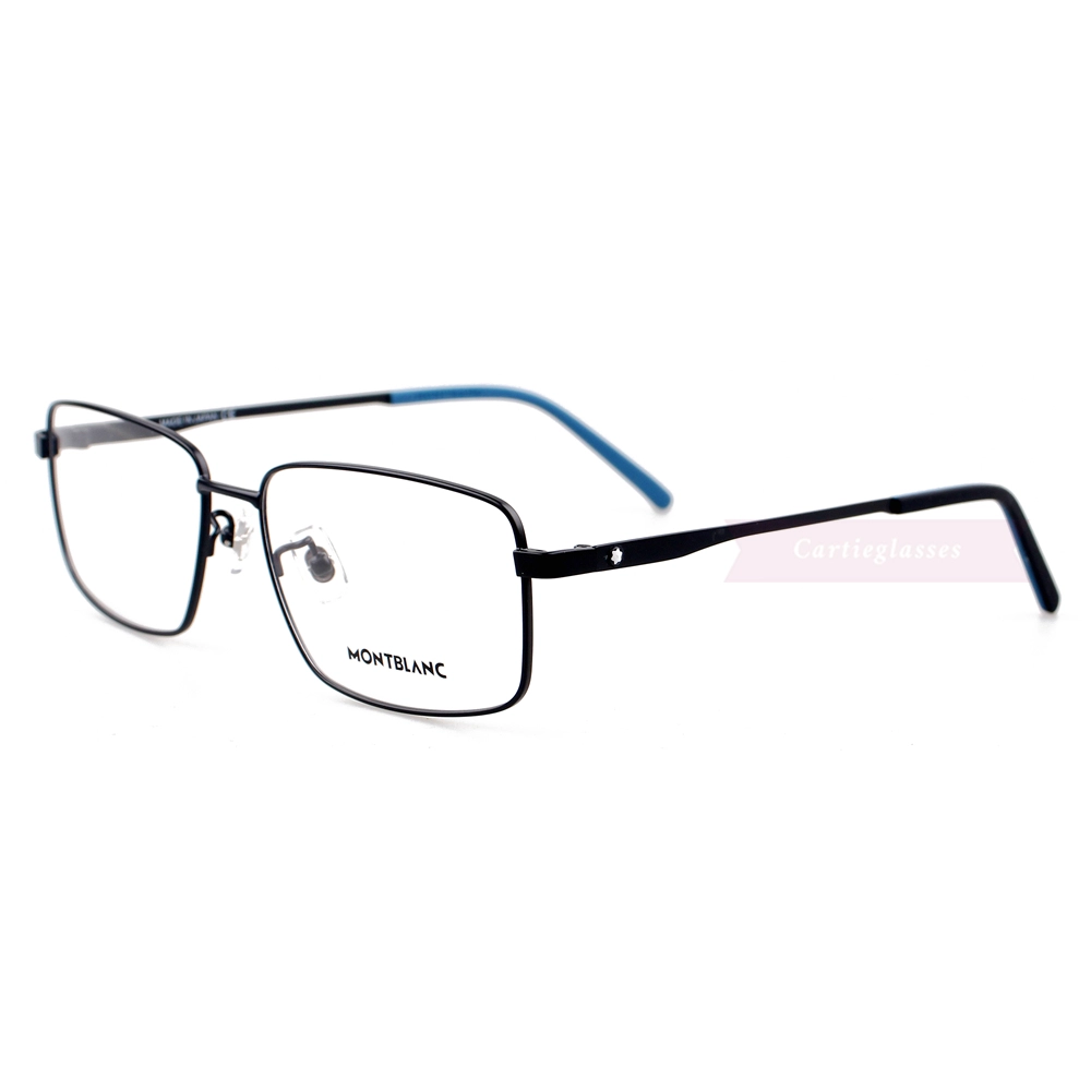 Montblanc Snowcap Emblem Acetate Metal Full Frame Eyeglasses MB0108 (20)