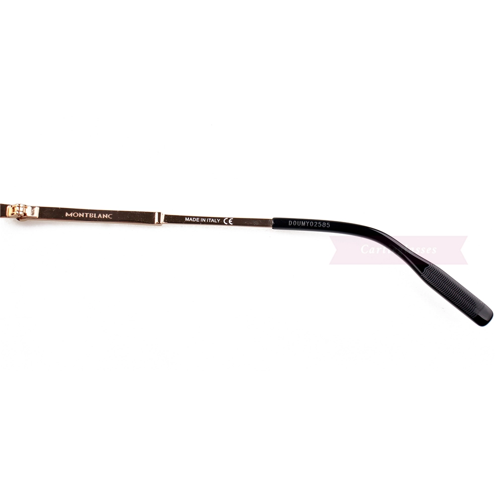 Montblanc Snowcap Emblem Acetate Metal Full Frame Sunglasses MB0092 (7)