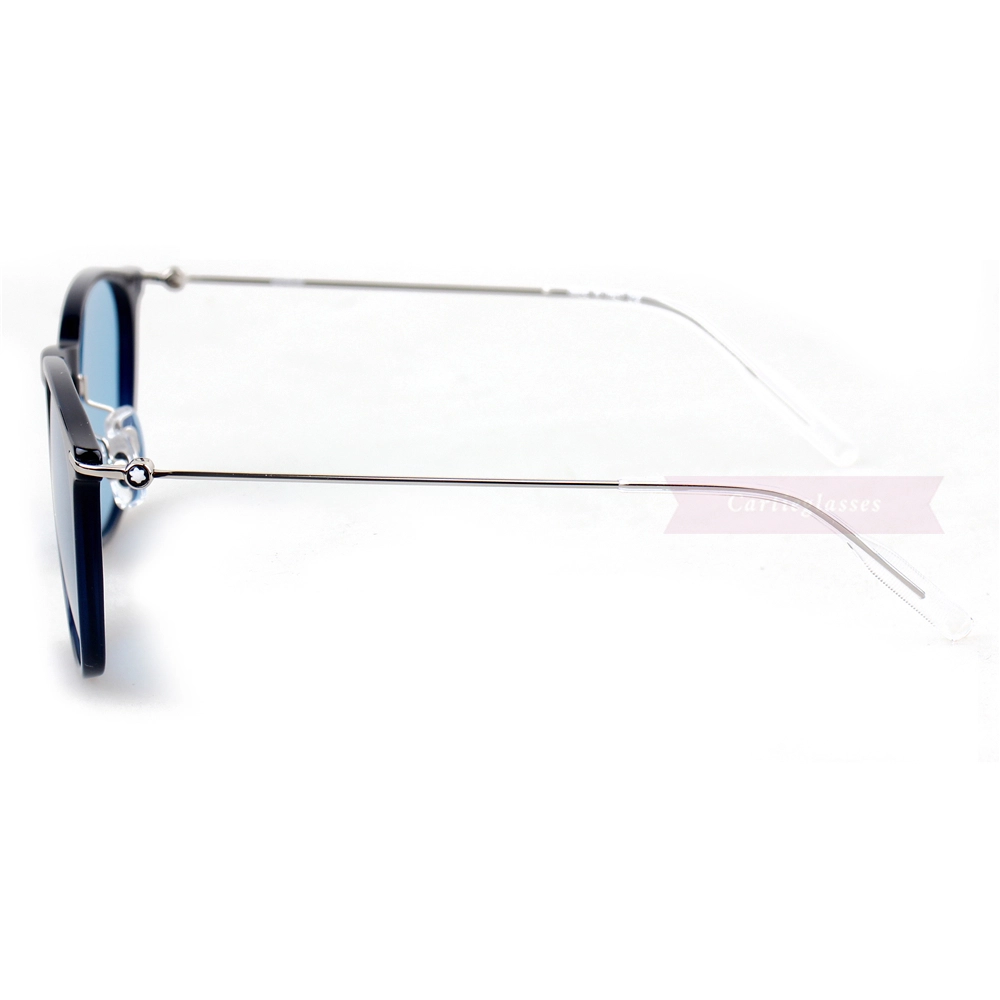 Montblanc Snowcap Emblem Acetate Metal Full Frame Sunglasses MB0098S (10)