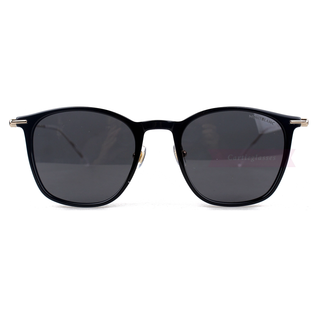 Montblanc Snowcap Emblem Acetate Metal Full Frame Sunglasses MB0098S (5)
