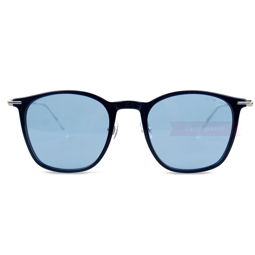 Montblanc Snowcap Emblem Acetate Metal Full Frame Sunglasses MB0098S (8)