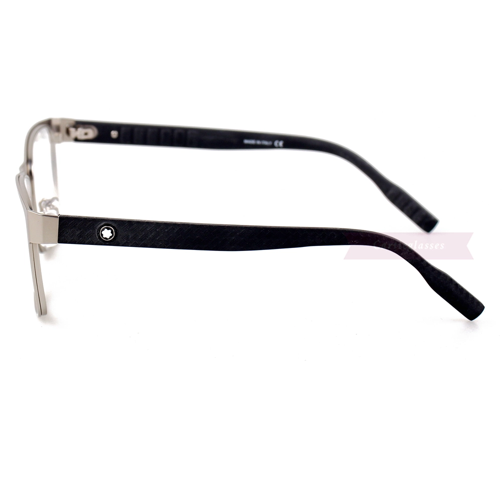 Montblanc Snowcap Emblem Metal Acetate Full Frame Eyeglasses MB0067 (11)