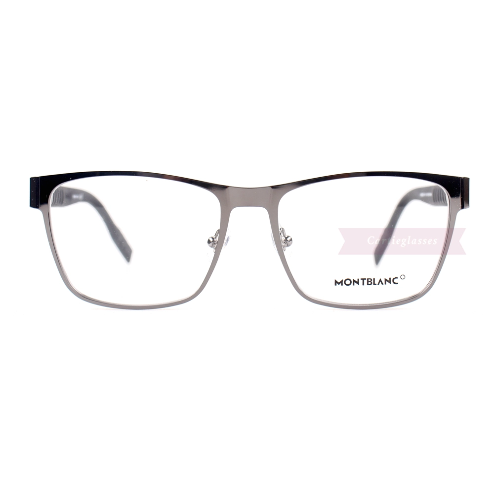 Montblanc Snowcap Emblem Metal Acetate Full Frame Eyeglasses MB0067 (12)