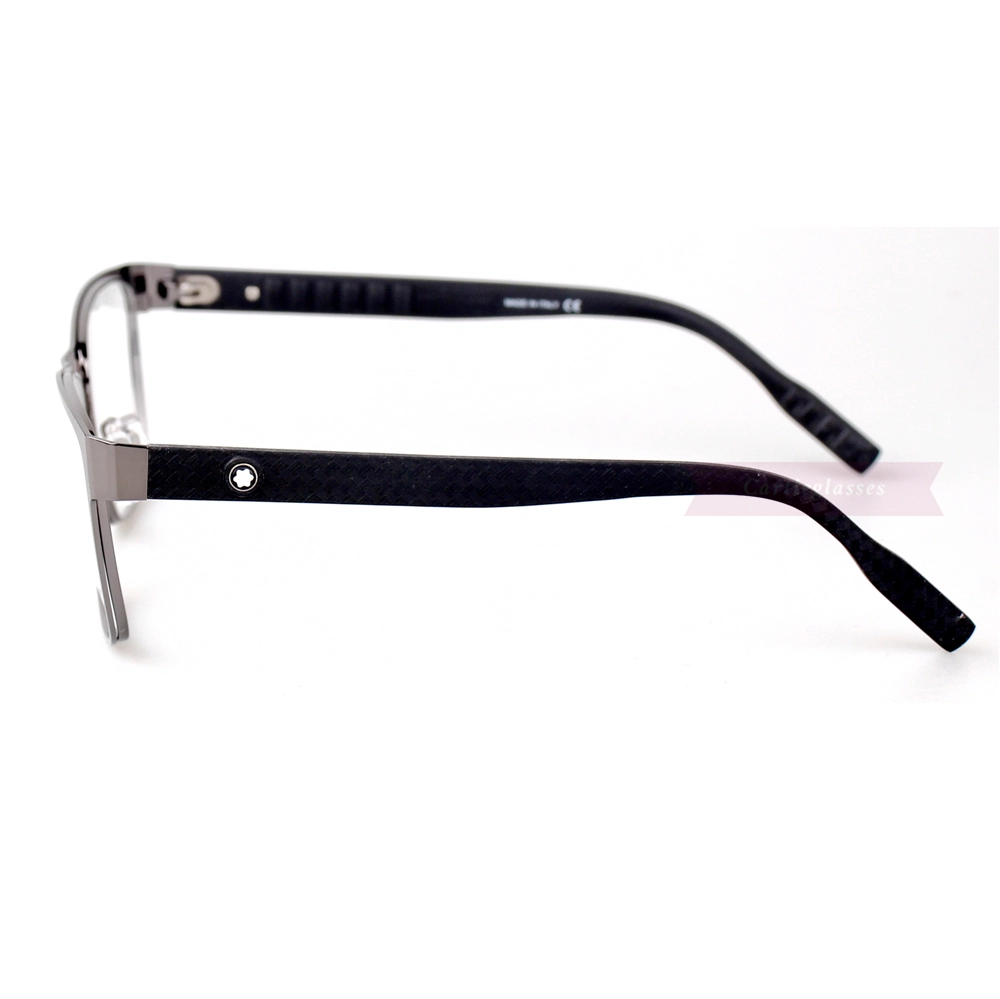 Montblanc Snowcap Emblem Metal Acetate Full Frame Eyeglasses MB0067 (14)