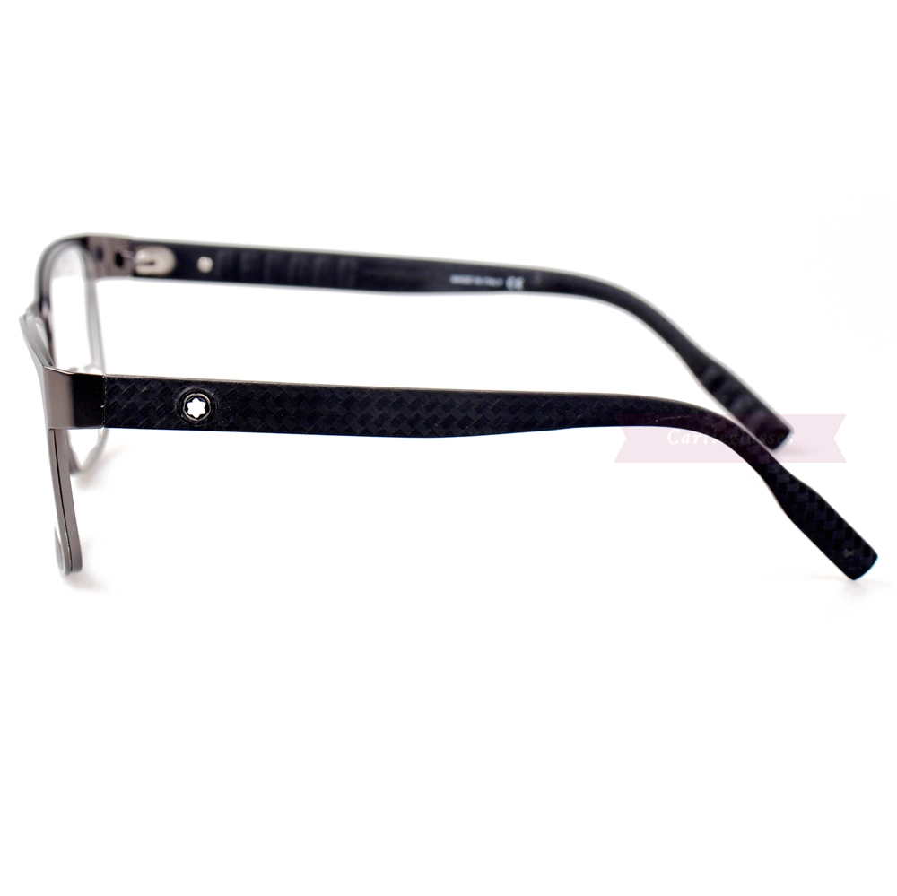 Montblanc Snowcap Emblem Metal Acetate Full Frame Eyeglasses MB0067 (20)