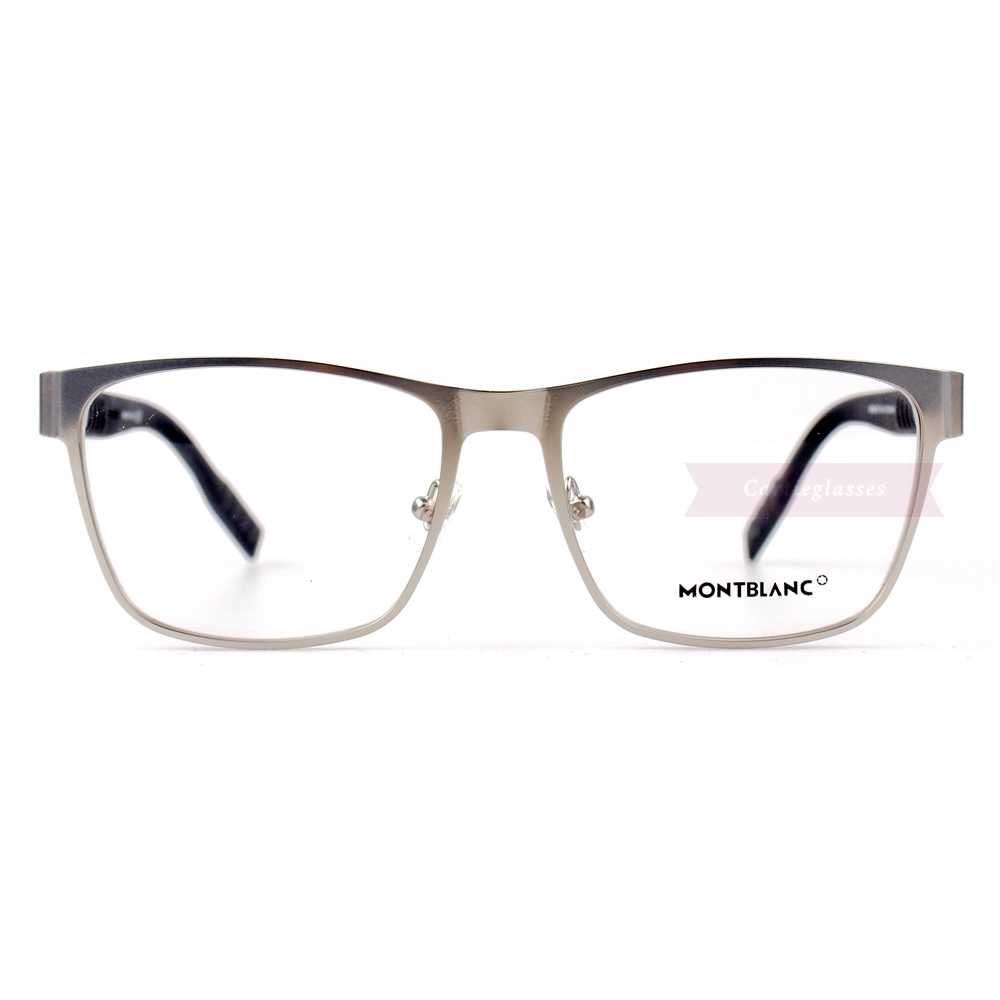 Montblanc Snowcap Emblem Metal Acetate Full Frame Eyeglasses MB0067 (9)