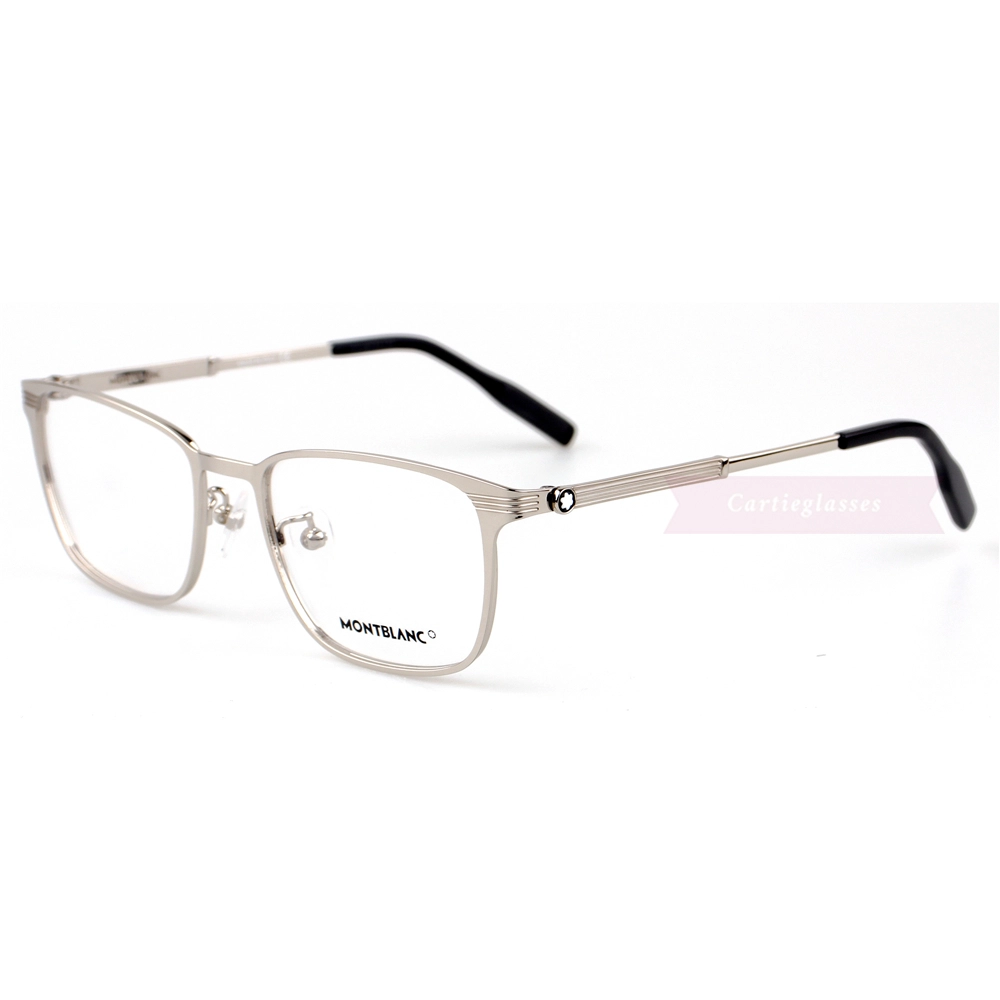 Montblanc Snowcap Emblem Metal Full Frame Eyeglasses MB0094 (10)