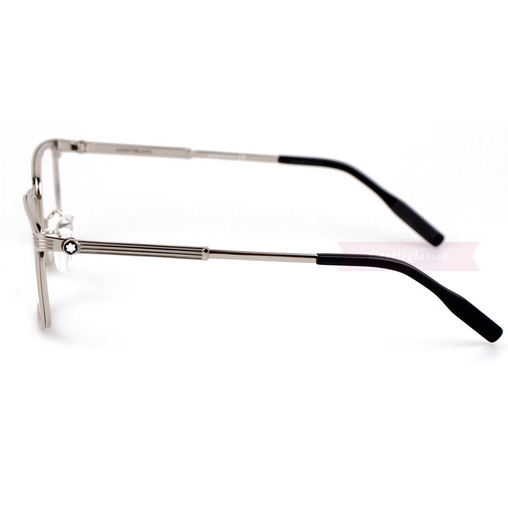 Montblanc Snowcap Emblem Metal Full Frame Eyeglasses MB0094 (11)