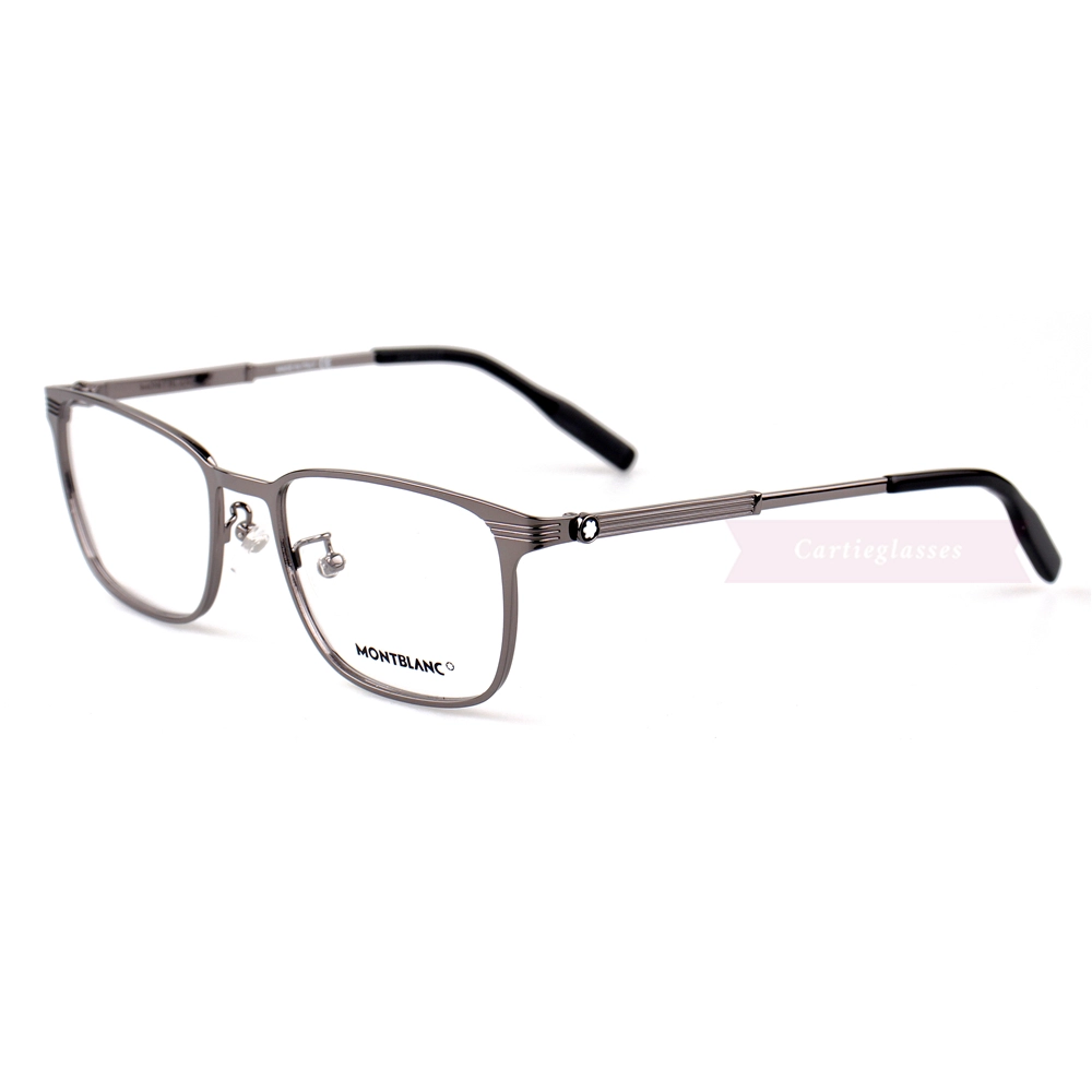 Montblanc Snowcap Emblem Metal Full Frame Eyeglasses MB0094 (13)