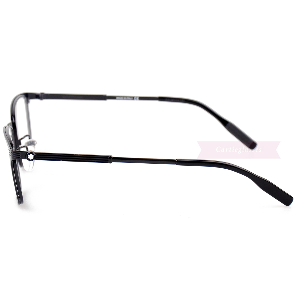 Montblanc Snowcap Emblem Metal Full Frame Eyeglasses MB0094 (17)