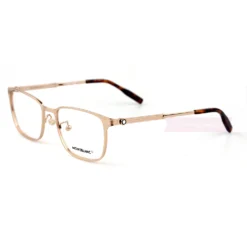 Montblanc Snowcap Emblem Metal Full Frame Eyeglasses MB0094 (3)