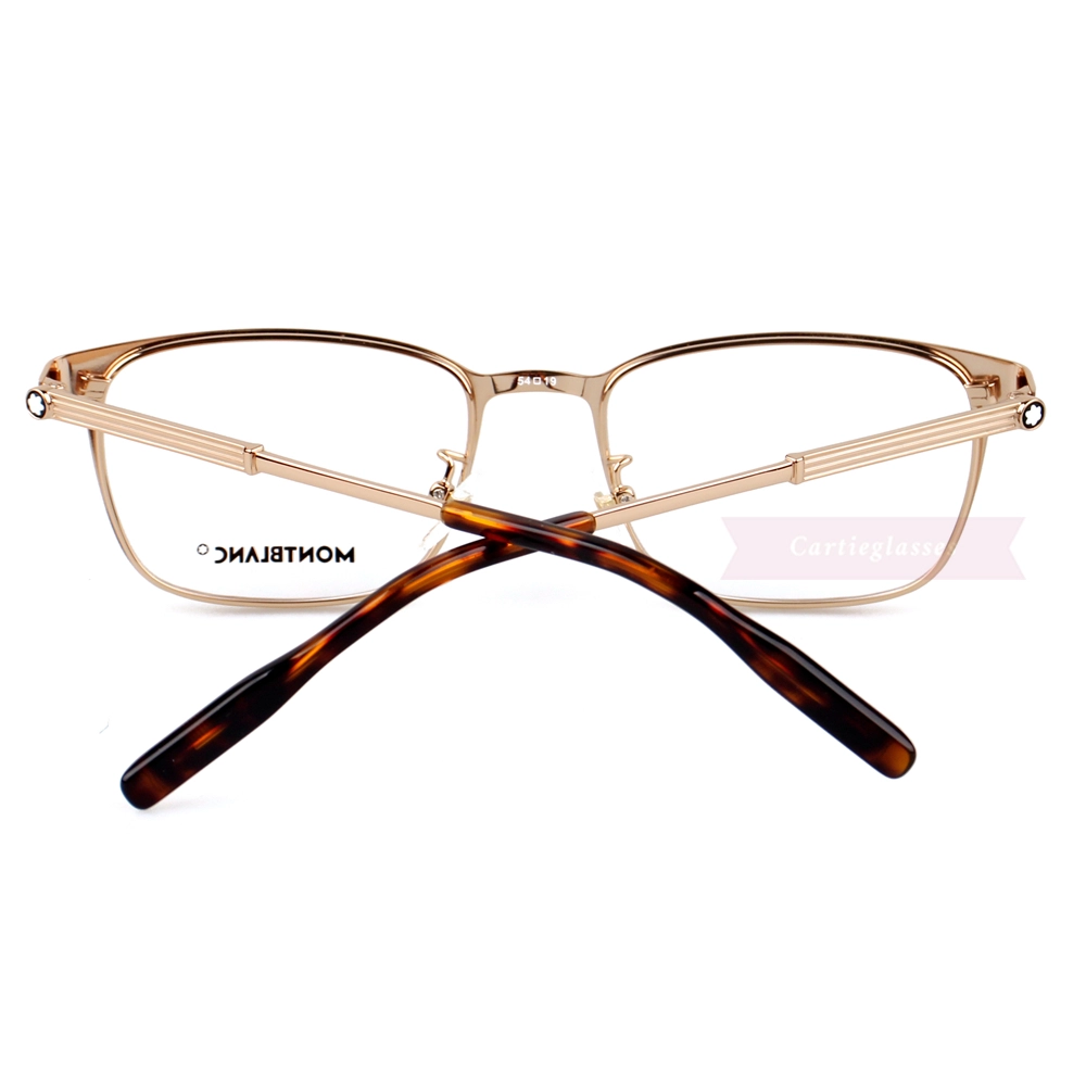 Montblanc Snowcap Emblem Metal Full Frame Eyeglasses MB0094 (5)