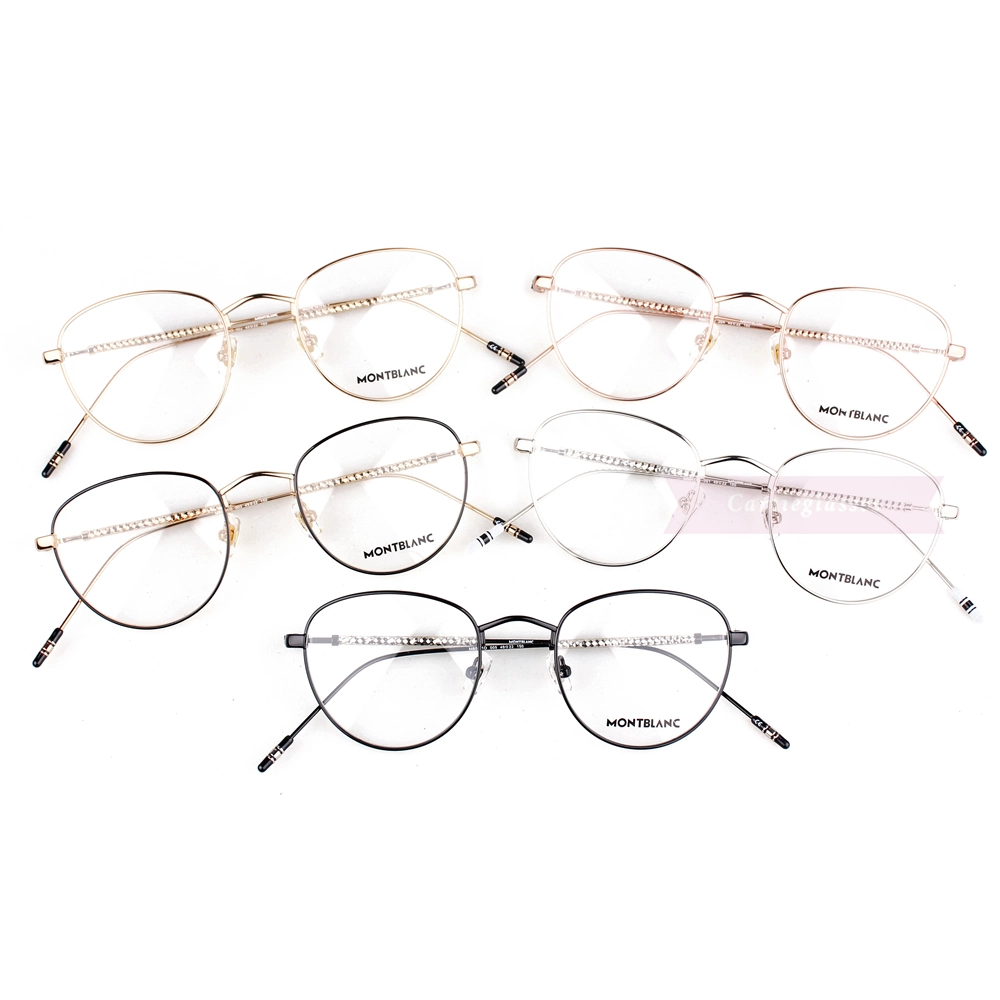 Montblanc Snowcap Emblem Metal Full Frame Eyeglasses MB0111 (1)