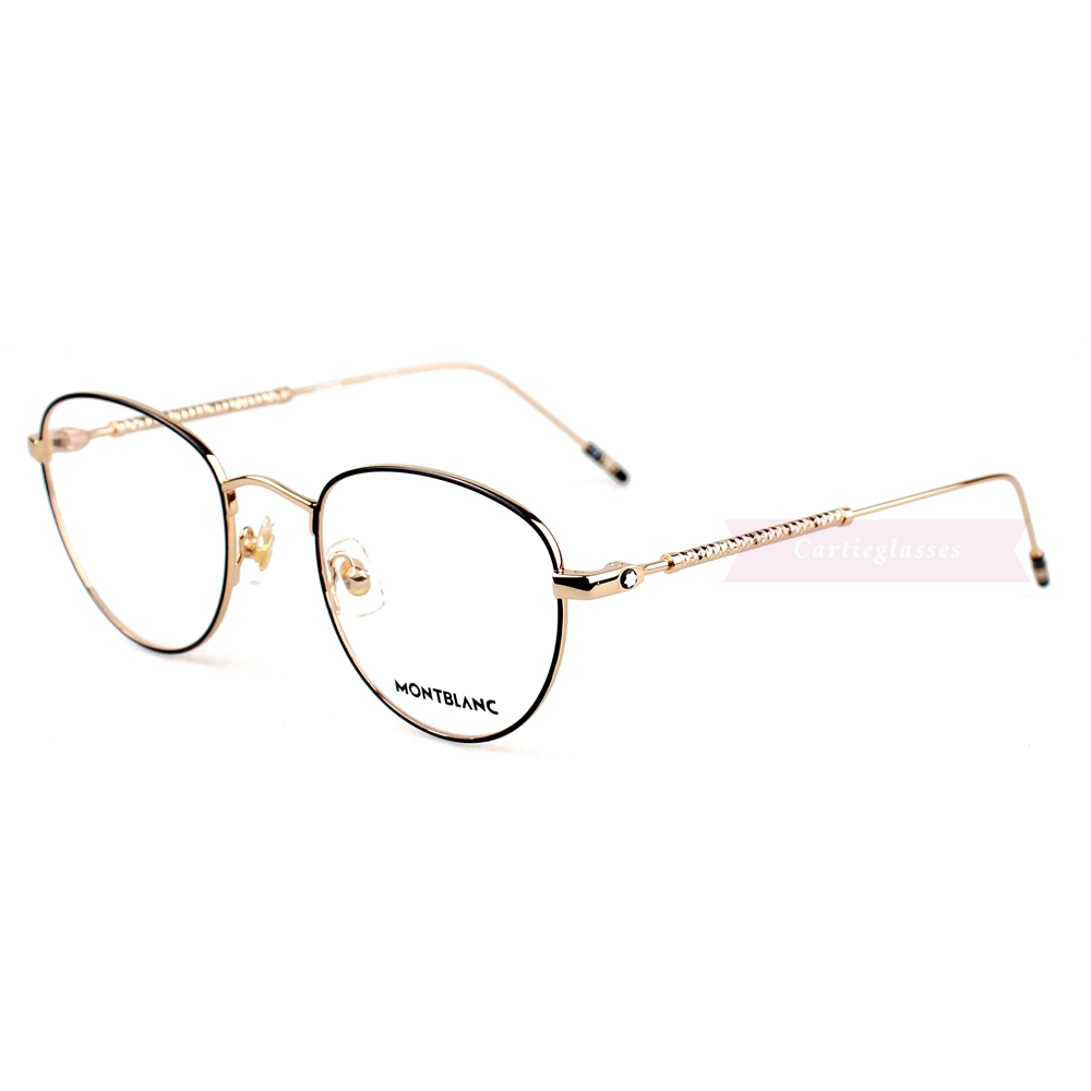 Montblanc Snowcap Emblem Metal Full Frame Eyeglasses MB0111 (6)