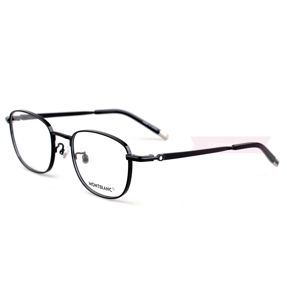 Montblanc Snowcap Emblem Titanium Full Frame Eyeglasses MB0134 (11)