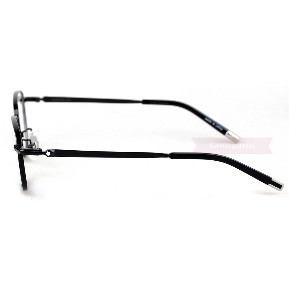 Montblanc Snowcap Emblem Titanium Full Frame Eyeglasses MB0134 (12)