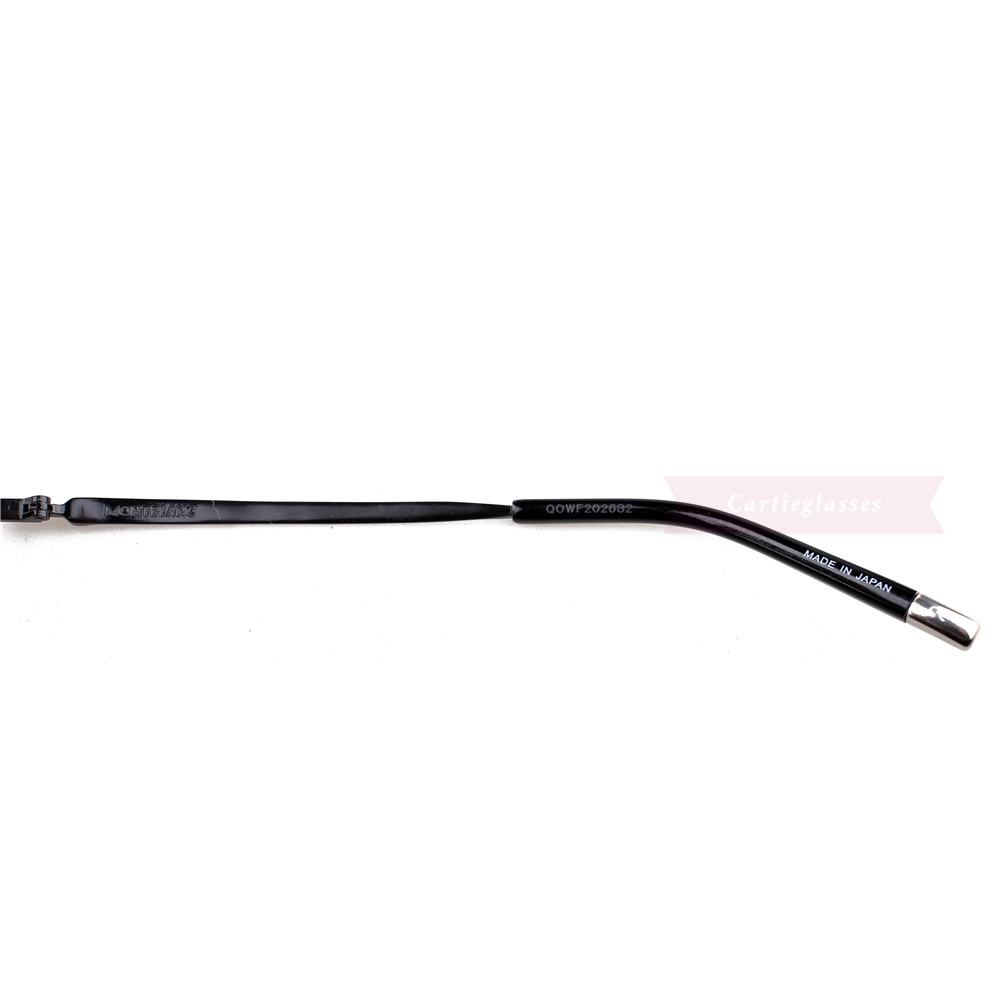 Montblanc Snowcap Emblem Titanium Full Frame Eyeglasses MB0134 (15)