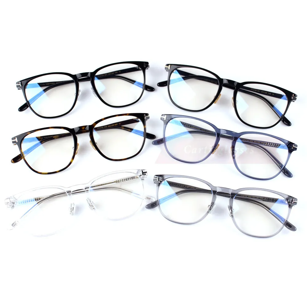 Tom Ford Acetate Icon Collection Full Frame Eyeglasses TF5700 (1)