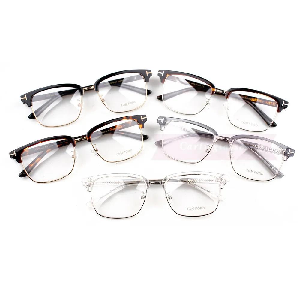 Tom Ford Acetate Metal Icon Collection Full Frame Eyeglasses TF5635 (1)
