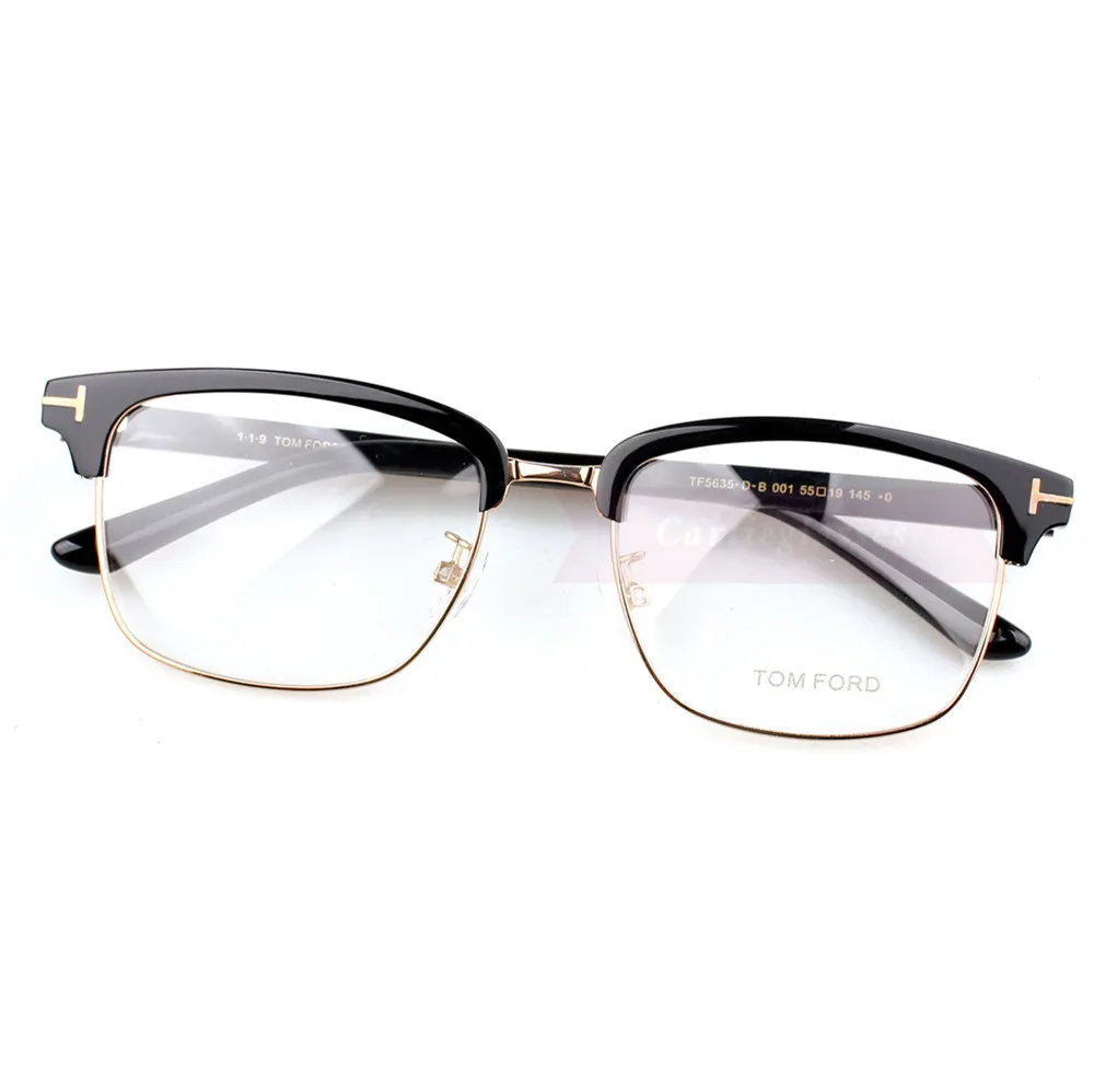 Tom Ford Acetate Metal Icon Collection Full Frame Eyeglasses TF5635 (2)