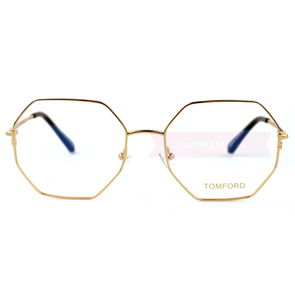 Tom Ford Metal Full Frame Octagon Eyeglasses TF5939 (3)