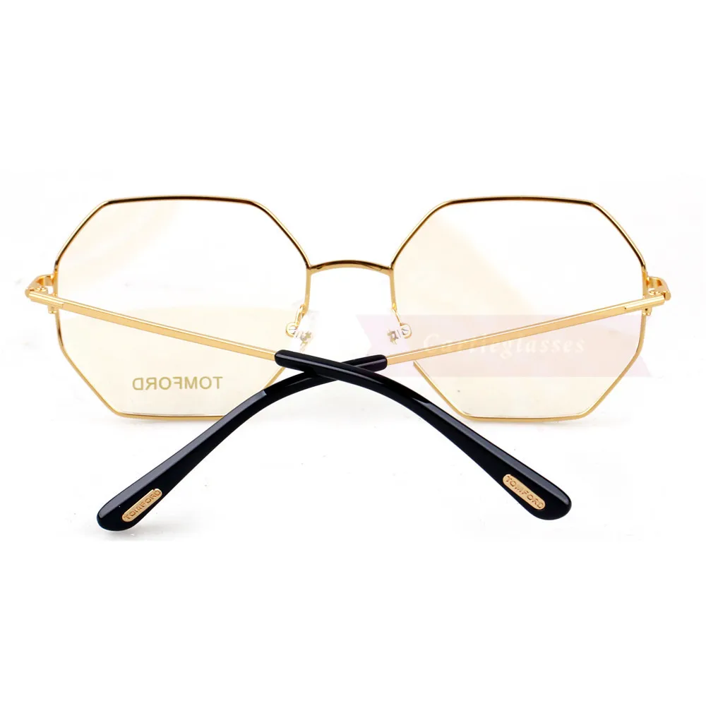 Tom Ford Metal Full Frame Octagon Eyeglasses TF5939 (6)